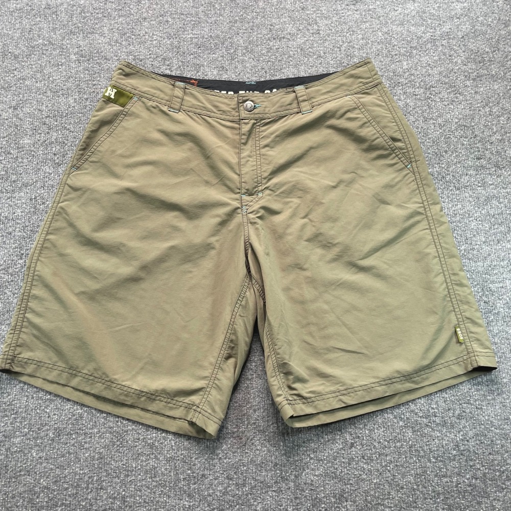 Howler Bros Horizon Hybrid Shorts Mens 36 Green Ripstop Fishing Outdoor